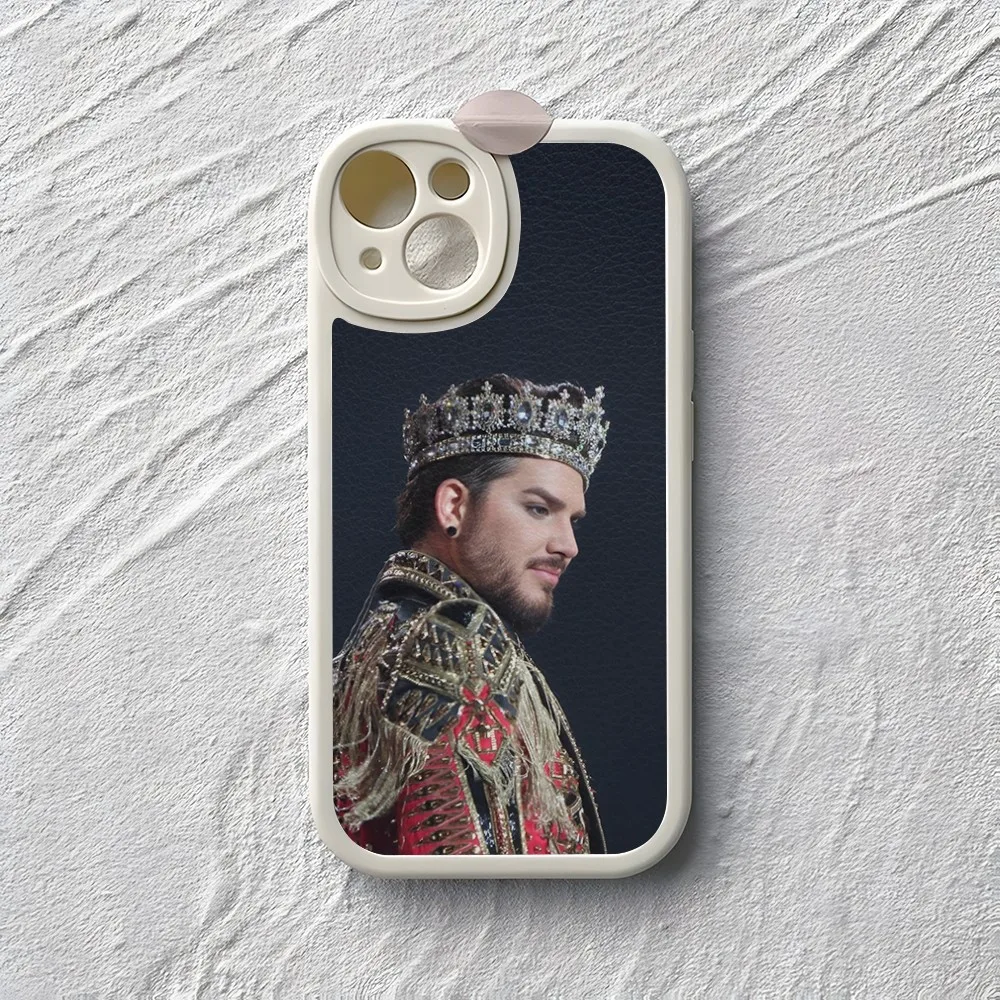 Adam Lambert Phone Case For Iphone 15 14 12 13 Pro Max 11 Mini X Xr Xs Puls Lambskin Silicone Cover