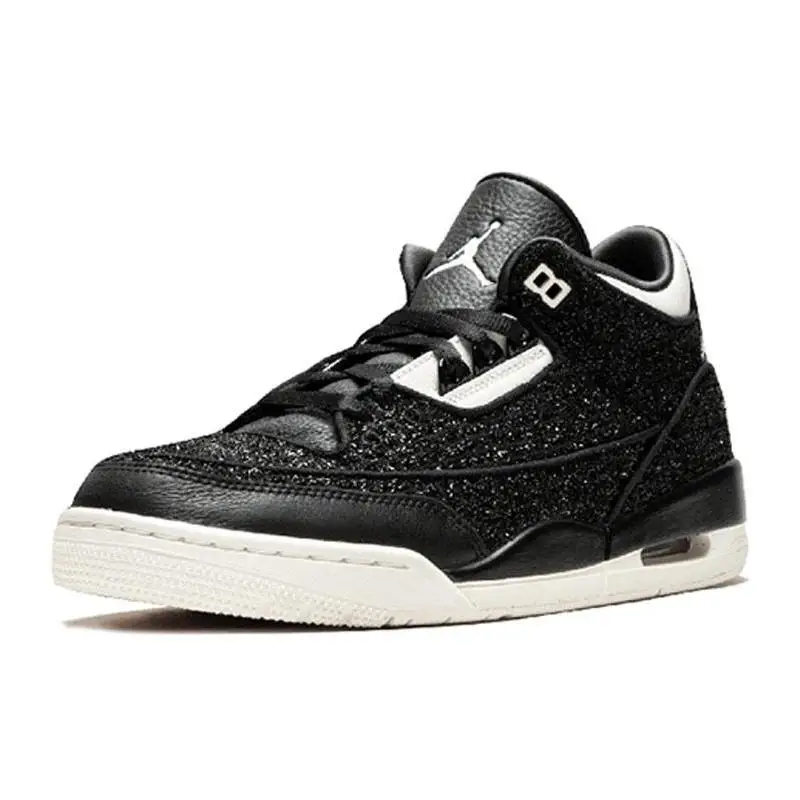 Nike Jordan 3 Retro AWOK Vogue Black Women's Sneakers shoes BQ3195-001