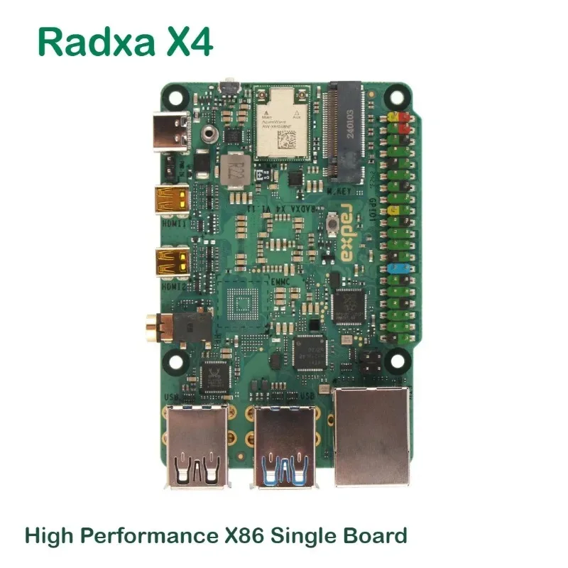 Radxa X4 Single Boa…
