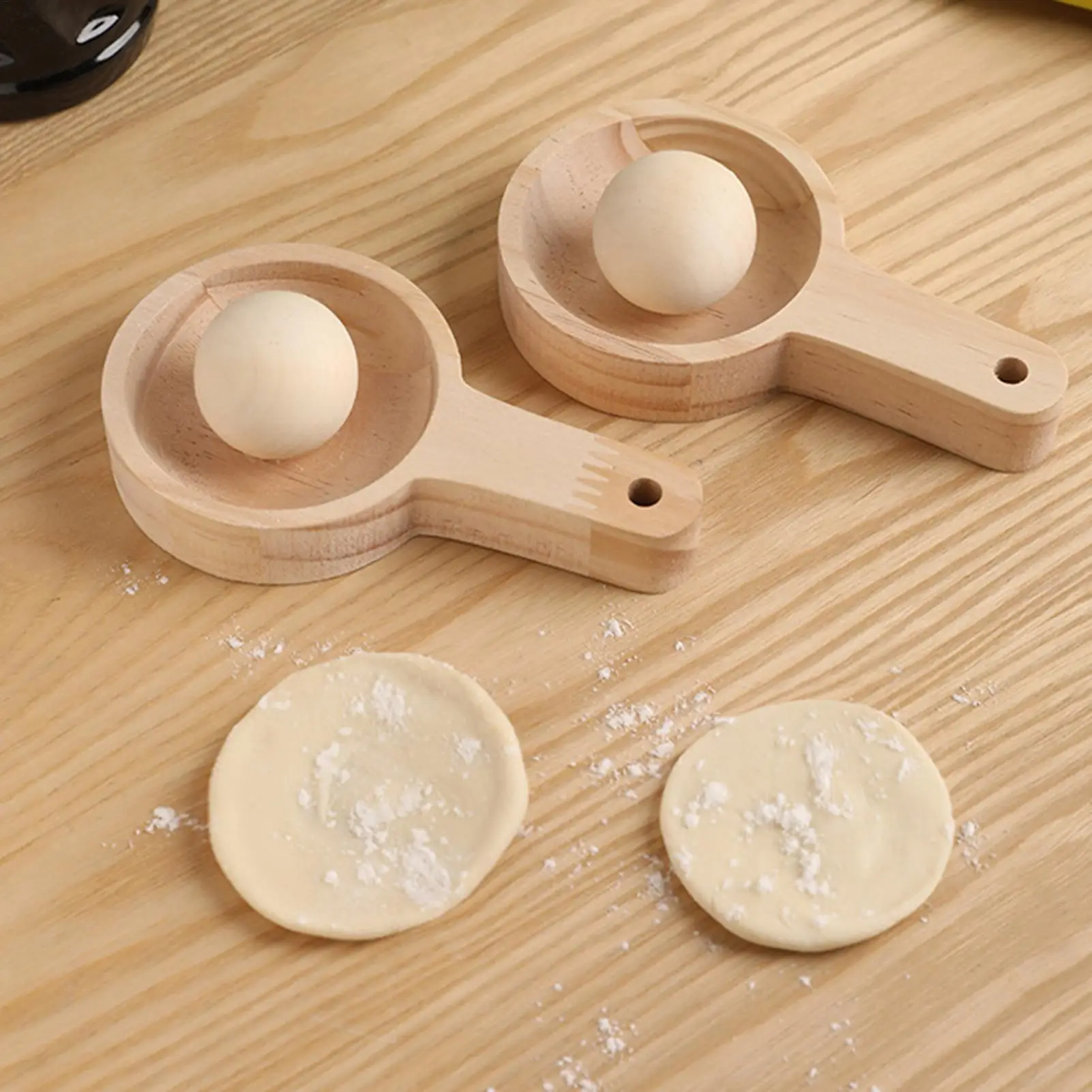 3-Inch Dumpling Wrapper Press Handheld Pastry Maker  Kitchen Gadget for Dumplings Buns Wonton Pie, Home Baking Beginners Cooks