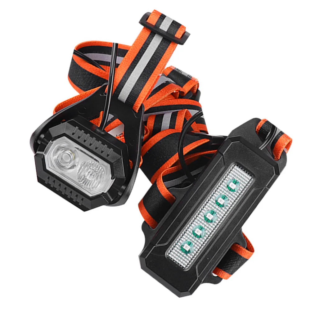 1 مجموعة ليلة تشغيل ضوء مصباح الصدر مقاوم للماء للرياضة في الهواء الطلق قابلة للشحن المحمولة مصباح جيد الإضاءة متعددة الوظائف ضوء الصدر #5