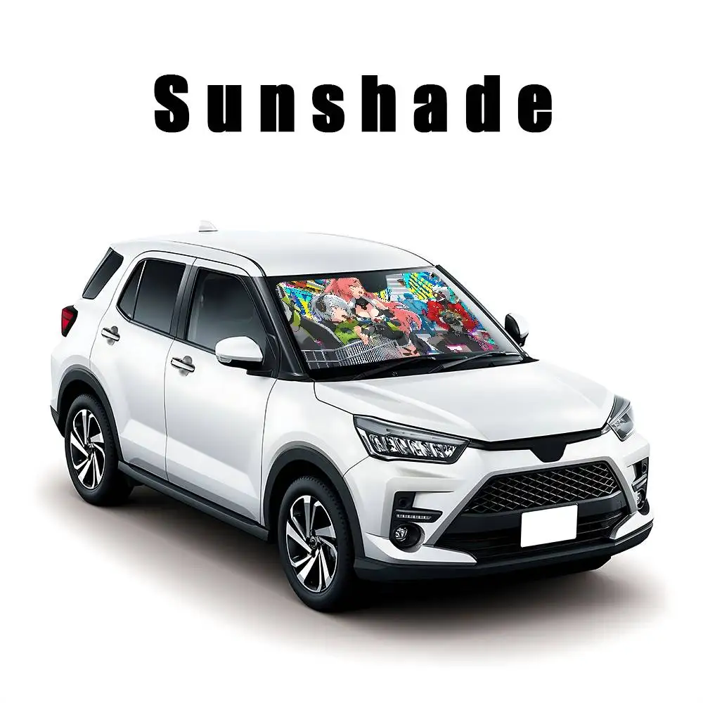 ZZZ Z-Zenless Zone Zero parasol para coche, cortinas para conducir, parasol para coche, cubierta para parabrisas, sombra, rayos UV, Protector de visera para coche