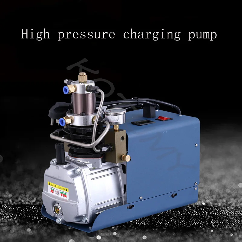 High Pressure Electric Pump for Submersible Oxygen Cylinder 30mpa/4500psi Water-cooled Small Air Pump