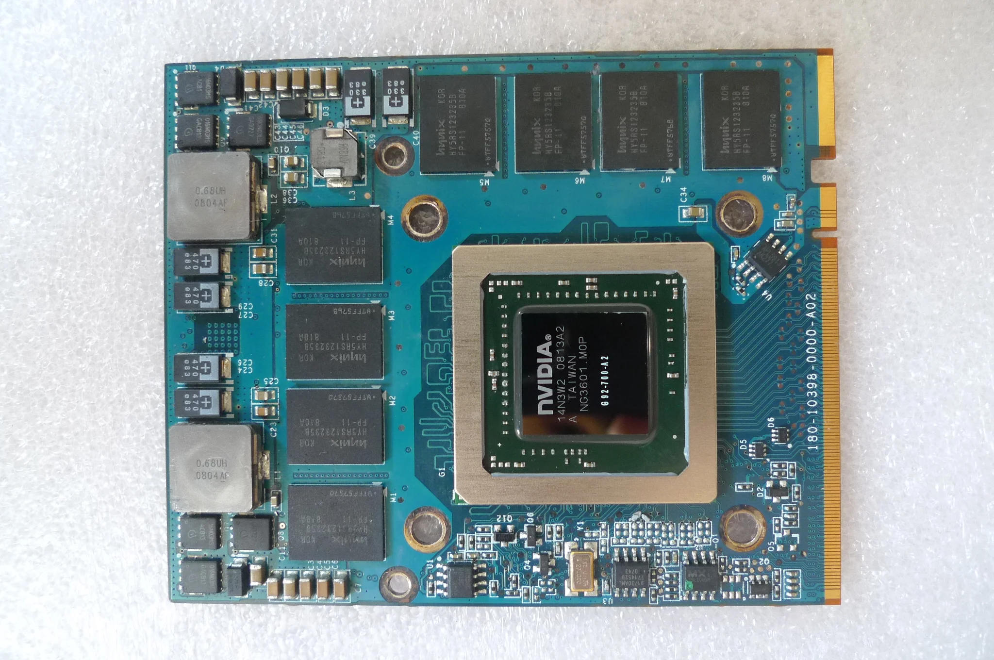 Placa de Vídeo Gráfica para Apple Imac 24 em Início de 2008 A1225 306 Ghz Nvidia Geforce 8800mgs 8800m gs Gddr3 512mb G92700-a2