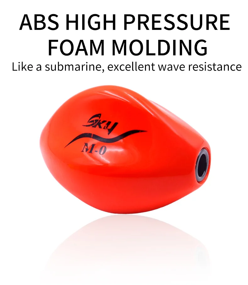 ZYZHE Vollständiger Schwimm-Angelboje Abo Moving Bobber Anti-Kollisions-ABS-Meeresangelboje für Salzwasser und Süßwasser – Detail 3