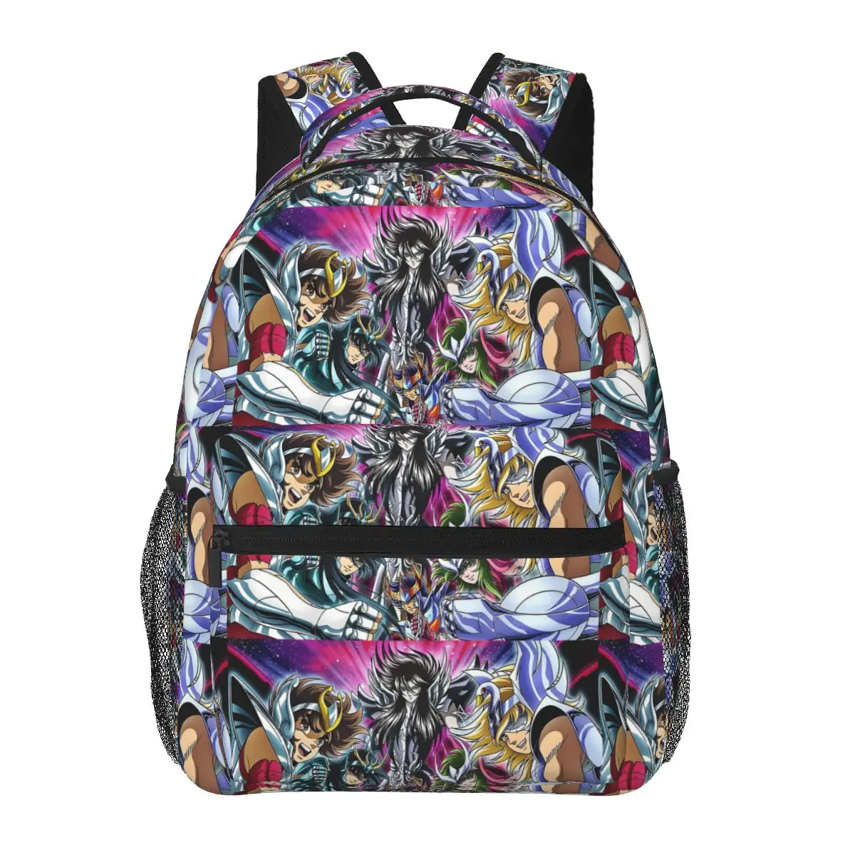 

Saint Seiya Рыцари Зодиака Рюкзаки для мальчиков и девочек Сумка для книг Студенты Школьные сумки Рюкзак для ноутбука Сумка на плечо большой вместимости