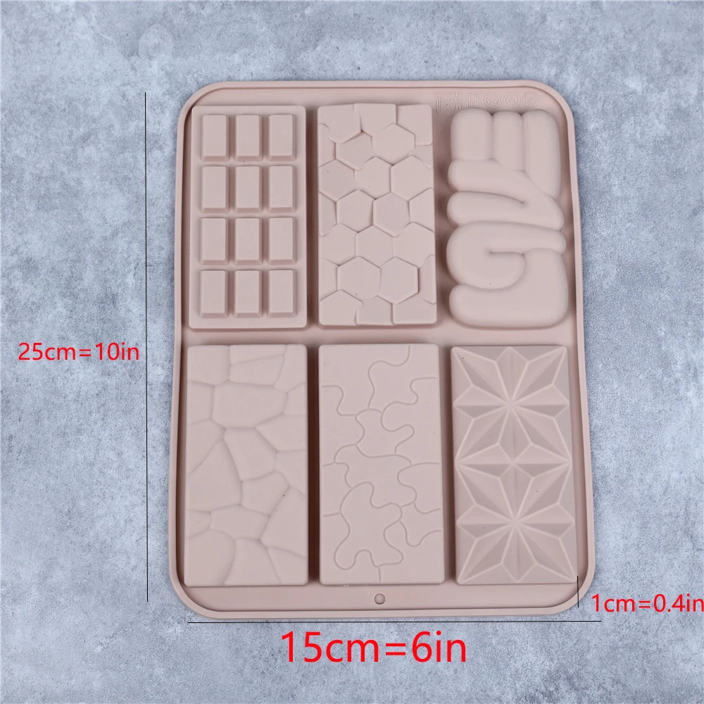 Molde para hacer barquillos de chocolate Práctico utensilio para hacer chocolate Molde de silicona para velas aromáticas Suministros de silicona