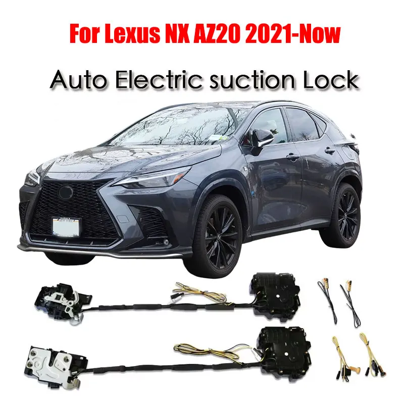

For Lexus NX AZ20 2021-Now Car Soft Close Door Latch Pass Lock Actuator Auto Electric Absorption Suction Silence Closer