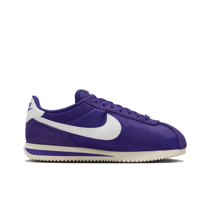 Nike Cortez comfortable wear-resistant low-top running shoes men's women's purple and white DZ2795-500