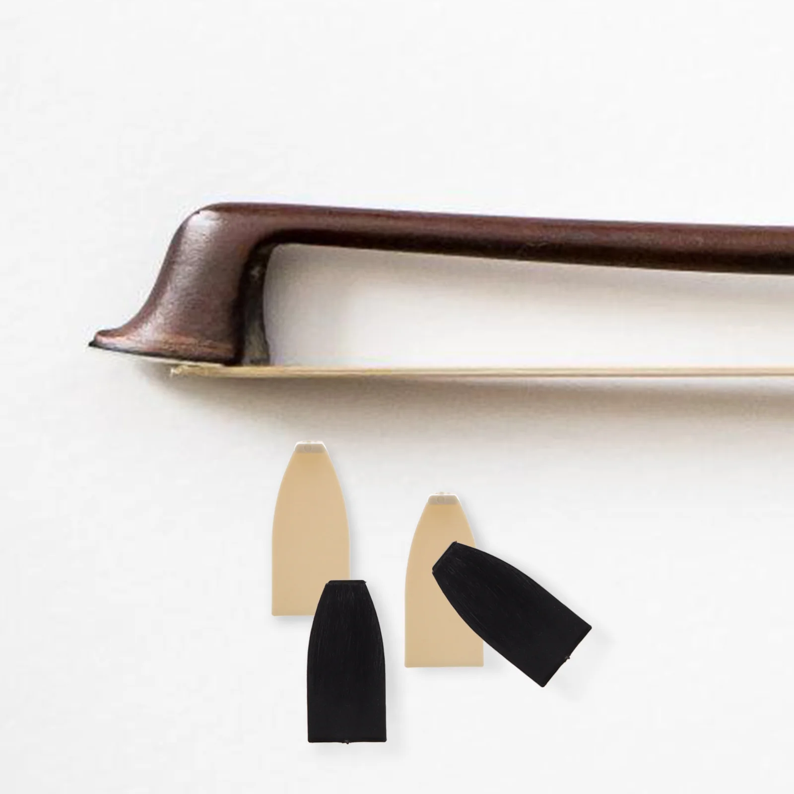 

6 Pcs Bow Accessories Violin Replacement Parts Rosin Hair Protector Gifts Players Beginners