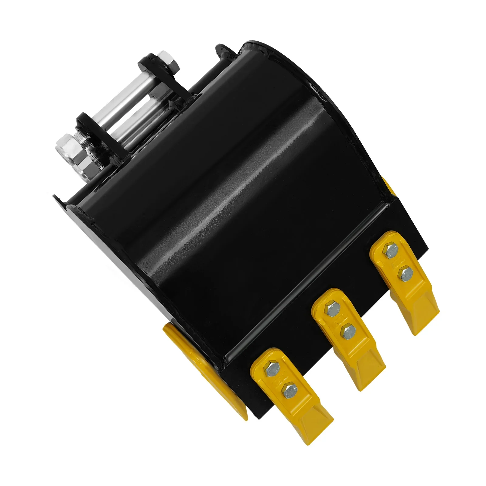 ملحقات دلو الحفر للحفارة الصغيرة، دلو حفارة صغير مع 3 أسنان معدنية، مادة فولاذية المنغنيز Q235B #3