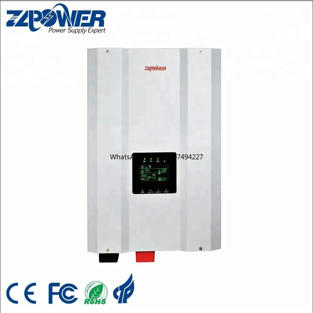 

Wholesale Price 48V 8000W 60A MPPT Charger Pure Sine Wave Hybrid Solar Power Off-Grid Inverter Single/Dual 50/60Hz
