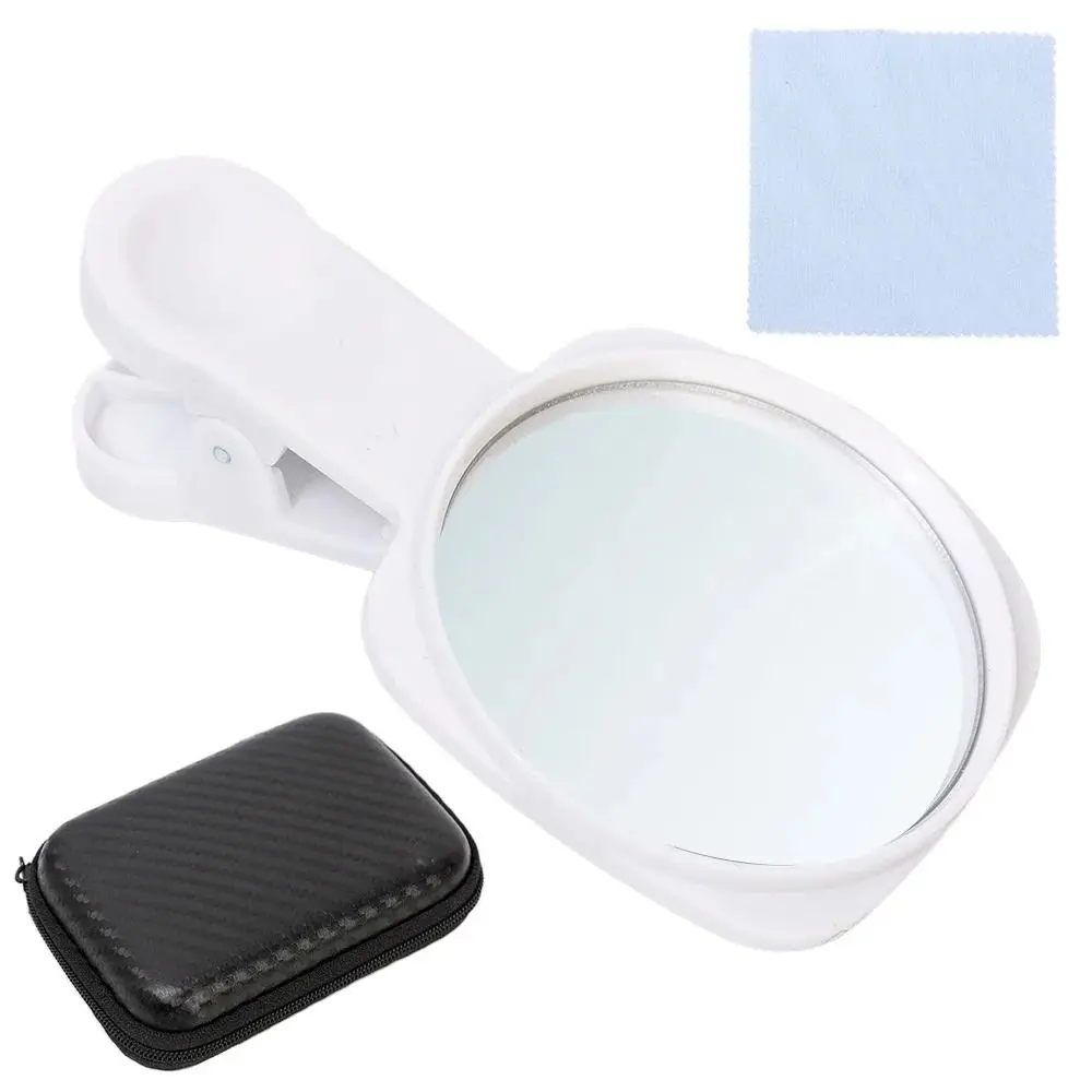 Cell Phone Camera Mirror Reflection Shooting Clip Universal Phone Reflection Clip Back Rear HD Lens Selfie Reflector Mirrors