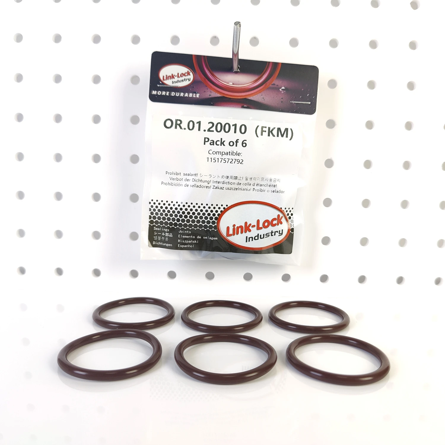6PCS Fkm Viton OR.0…