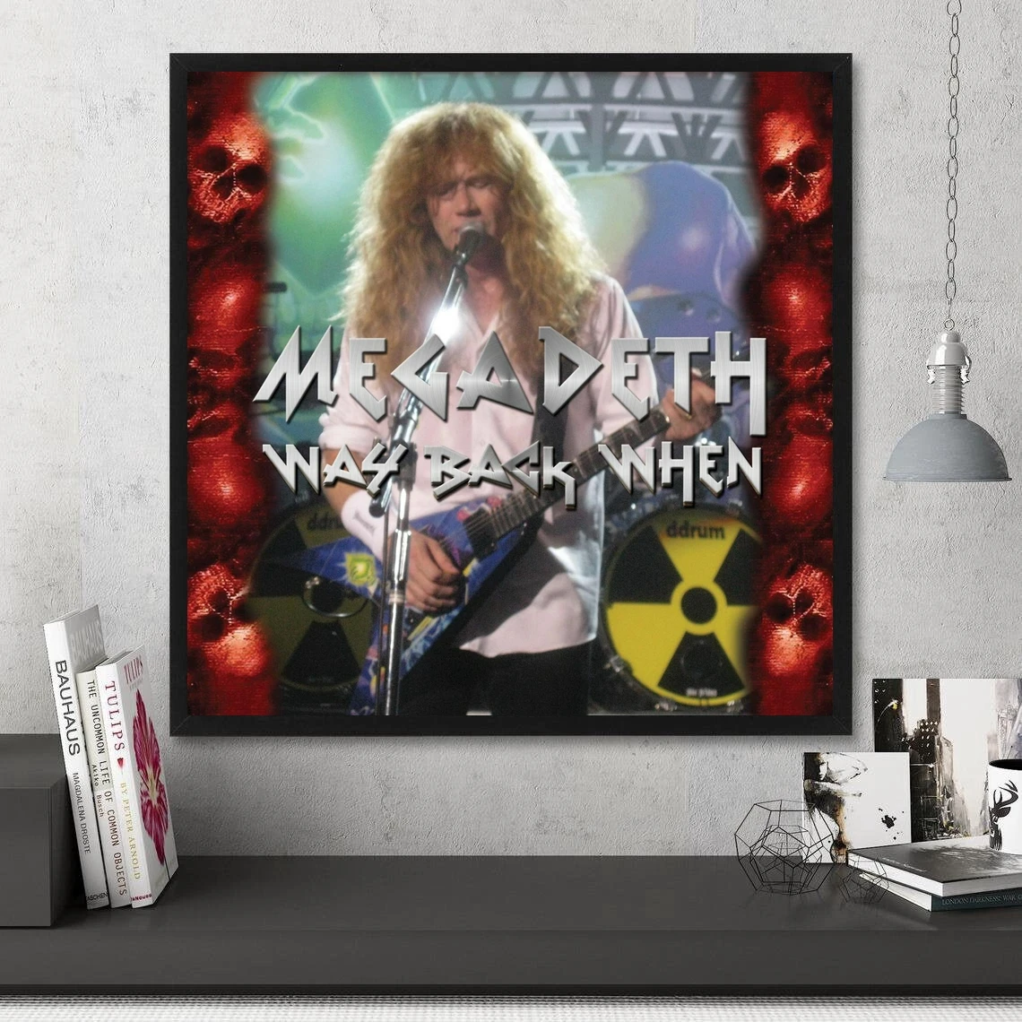 Megadeth Way Back When Music Альбом Плакат Холст Художественный принт Домашний декор Настенная живопись (без рамки)