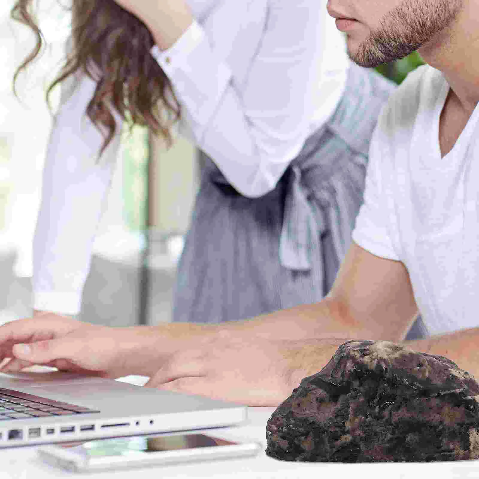 3 Pcs 구획 상자 돌 보관 케이스 외부 어린이를위한 휴대용 숨기기 장치