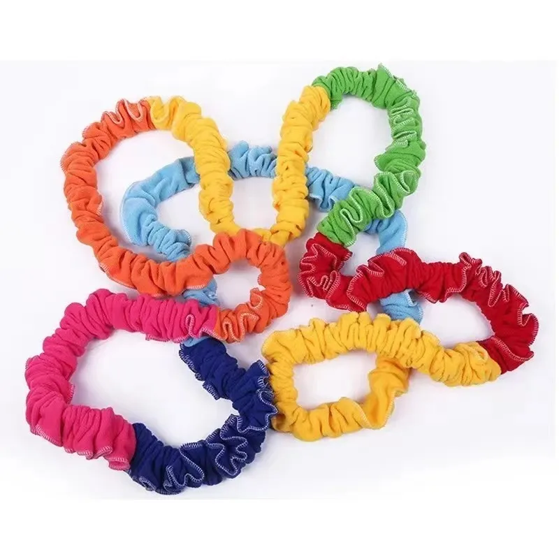 Elastische Seilschlaufe Kindergarten Outdoor Sport Spielzeug - Team Kooperation Trainingsausrüstung Südost-Nordwesten Laufen Kinderspiel – Detail 7