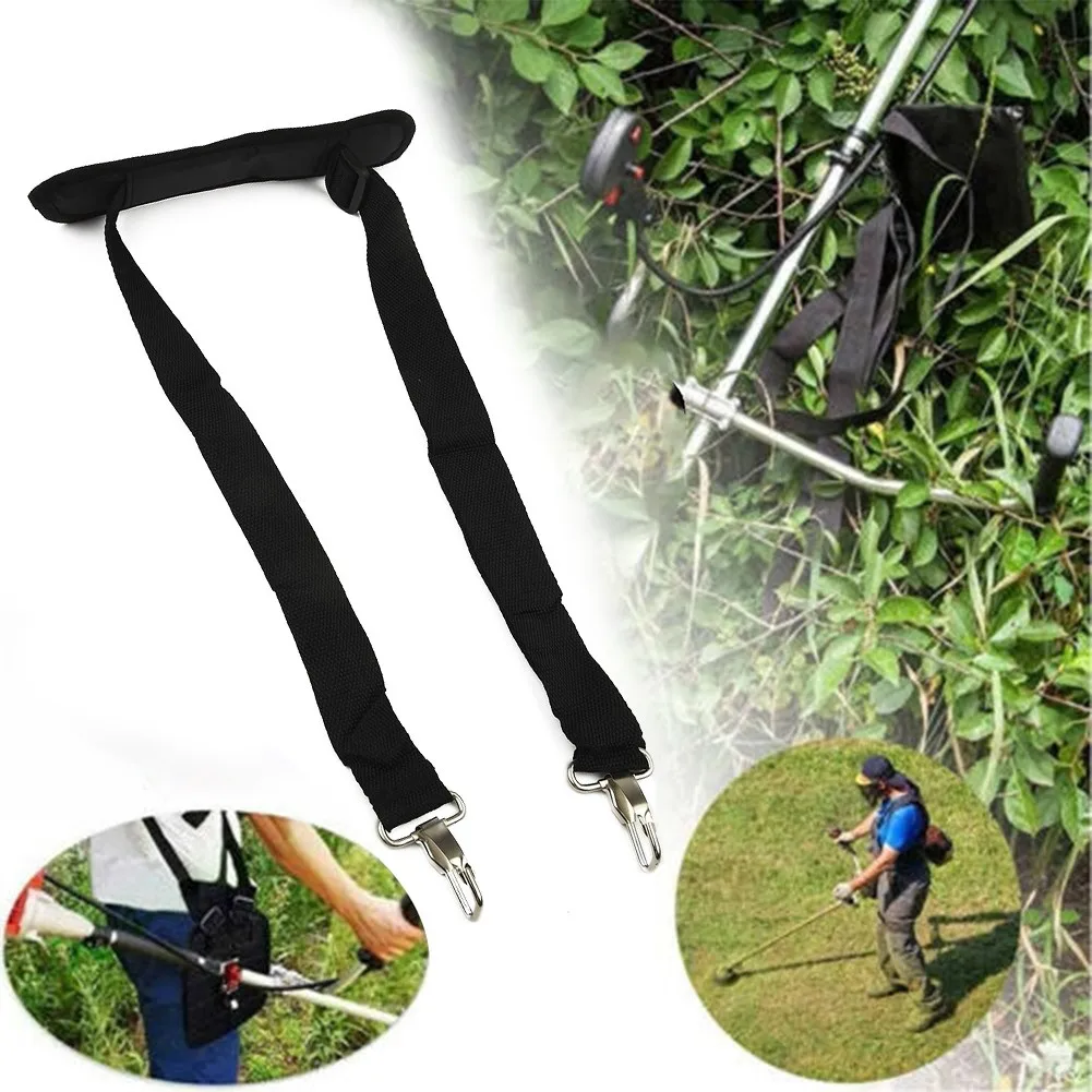 Shoulder Harness Strap For Brush Cutter & Trimmer With Carry Hook Adjustable Shoulder Straps Belt Garden Brushcutter Accessories