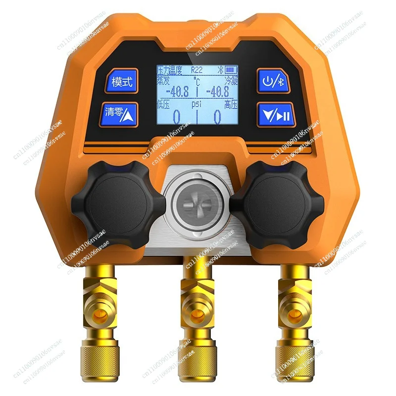Bluetooth Wireless APP Digital Fluorine Adding Meter Automotive Air Conditioning Refrigerant Pressure Gauge 2025 NEW