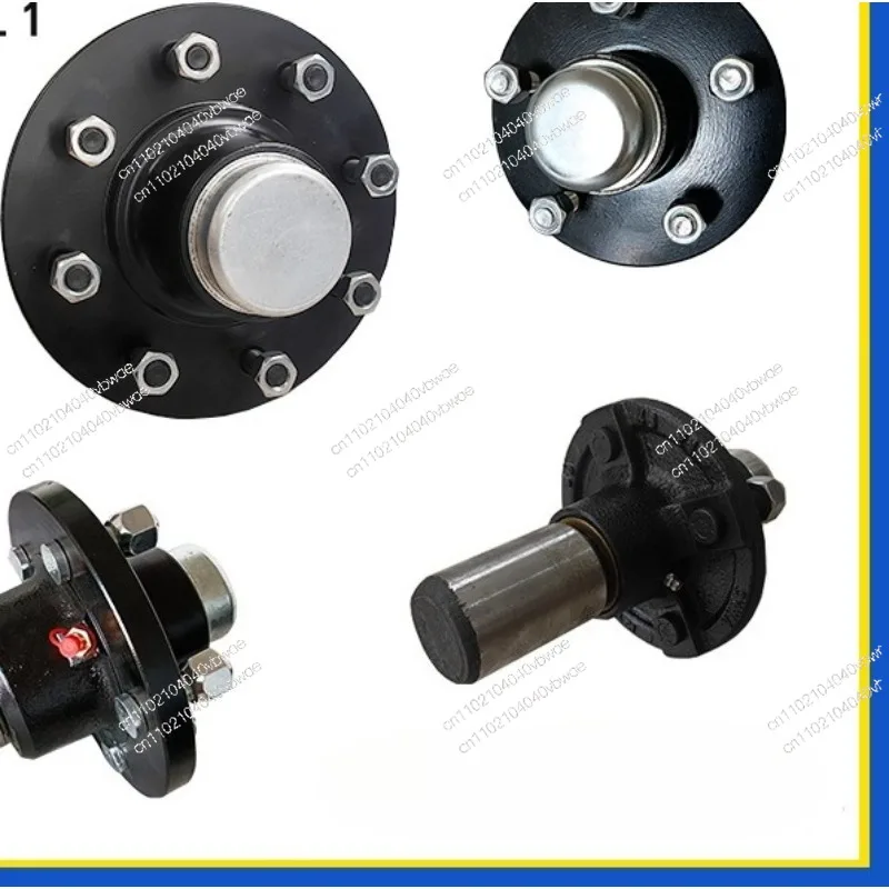 

Multi-model bearing seat, trailer rear axle without brake shaft, RV brake half shaft