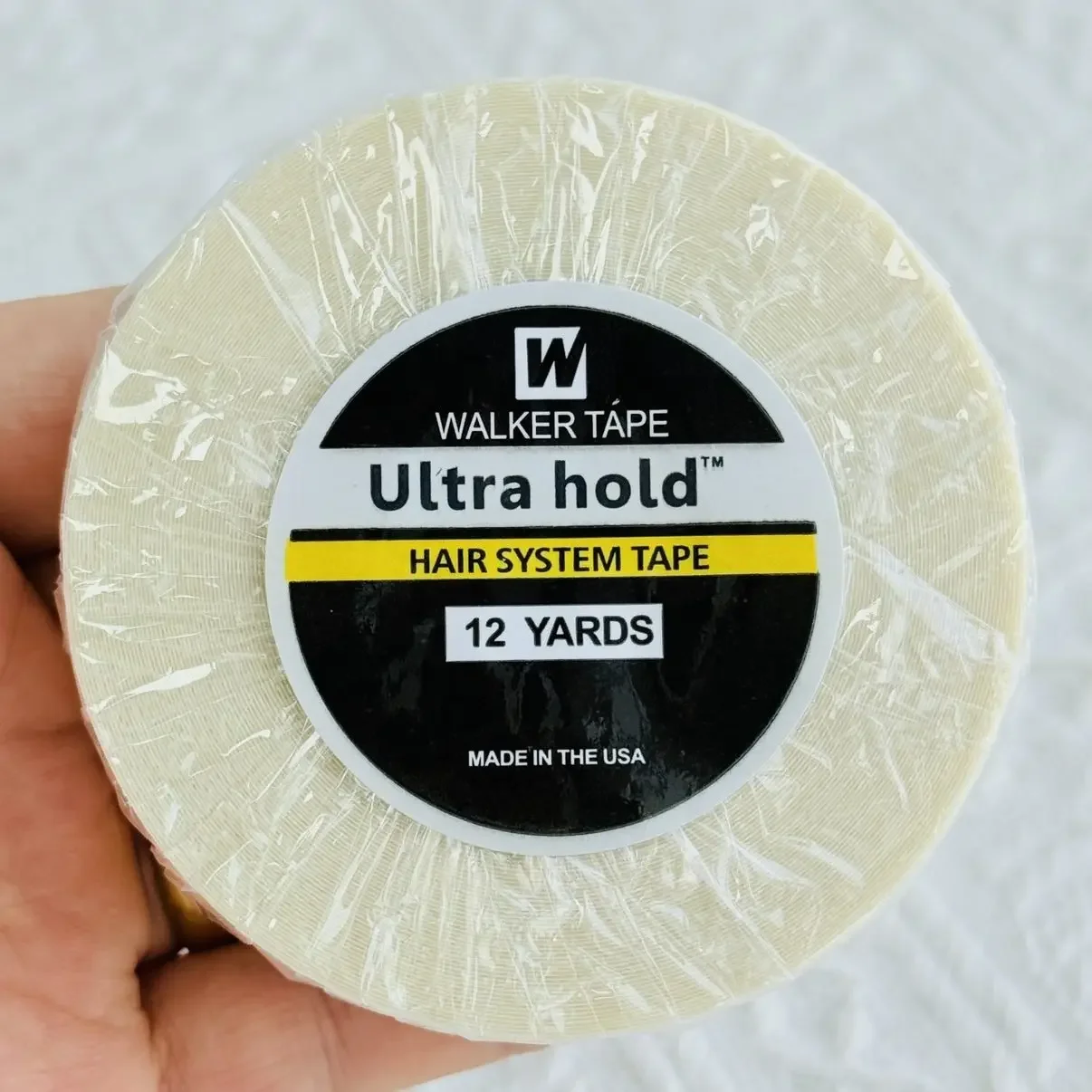 

Ultra Hold Hair System Tape Double Sided Adhesives Tape 12yards 2.0cm For Hair Extension Toupee Wig White Tape Strong Hold