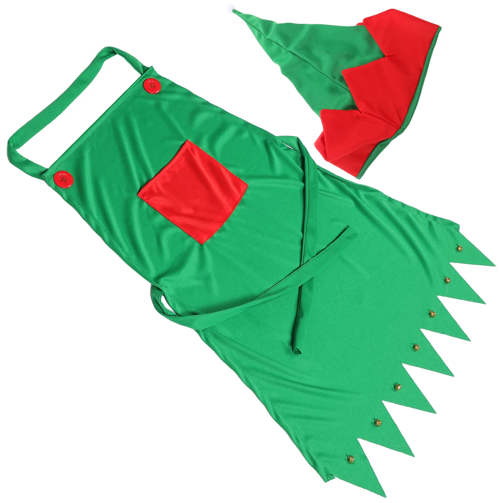 

Decorative Aprons Apron Set Holiday-Themed Kitchen Baking Cooking Dinner Restaurant Workwear Party Decorations