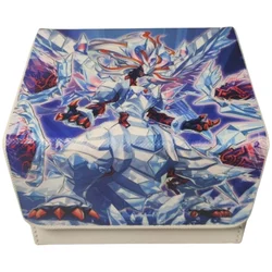 Card Case Yu Gi Oh! Tcg Mirrorjade The Iceblade Dragon Diy Quality Leather Action Toy Figures Anime Game Collection Storage Box