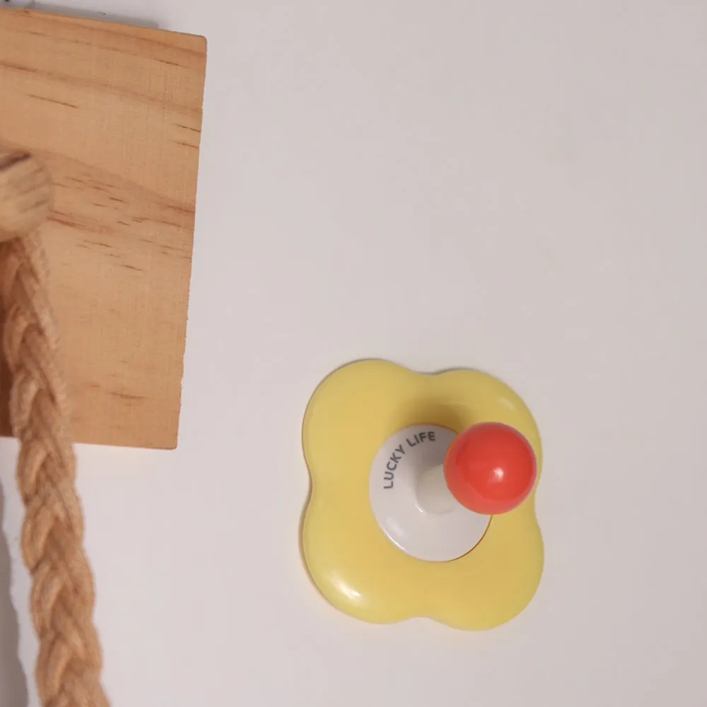 Компактные крючки для цветов дофамина, без следов, сверхпрочные клейкие крючки, скрытый дизайн, надежный держатель для ключей без сверления