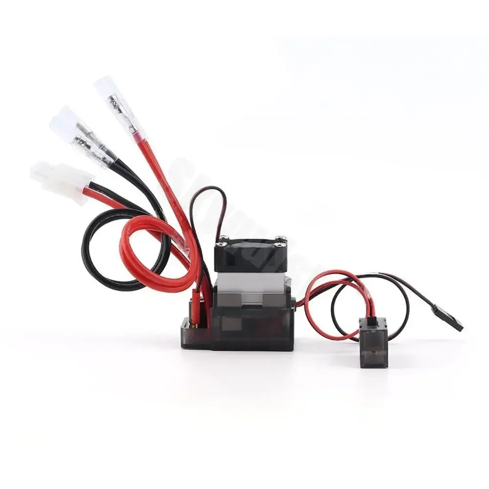 320A regolatore di velocità ESC spazzolato 7.2-16V 2-4S Lipo 5.6V/2A uscita con dissipatore di calore per RC 1/10 1/8 Buggy per camion per auto