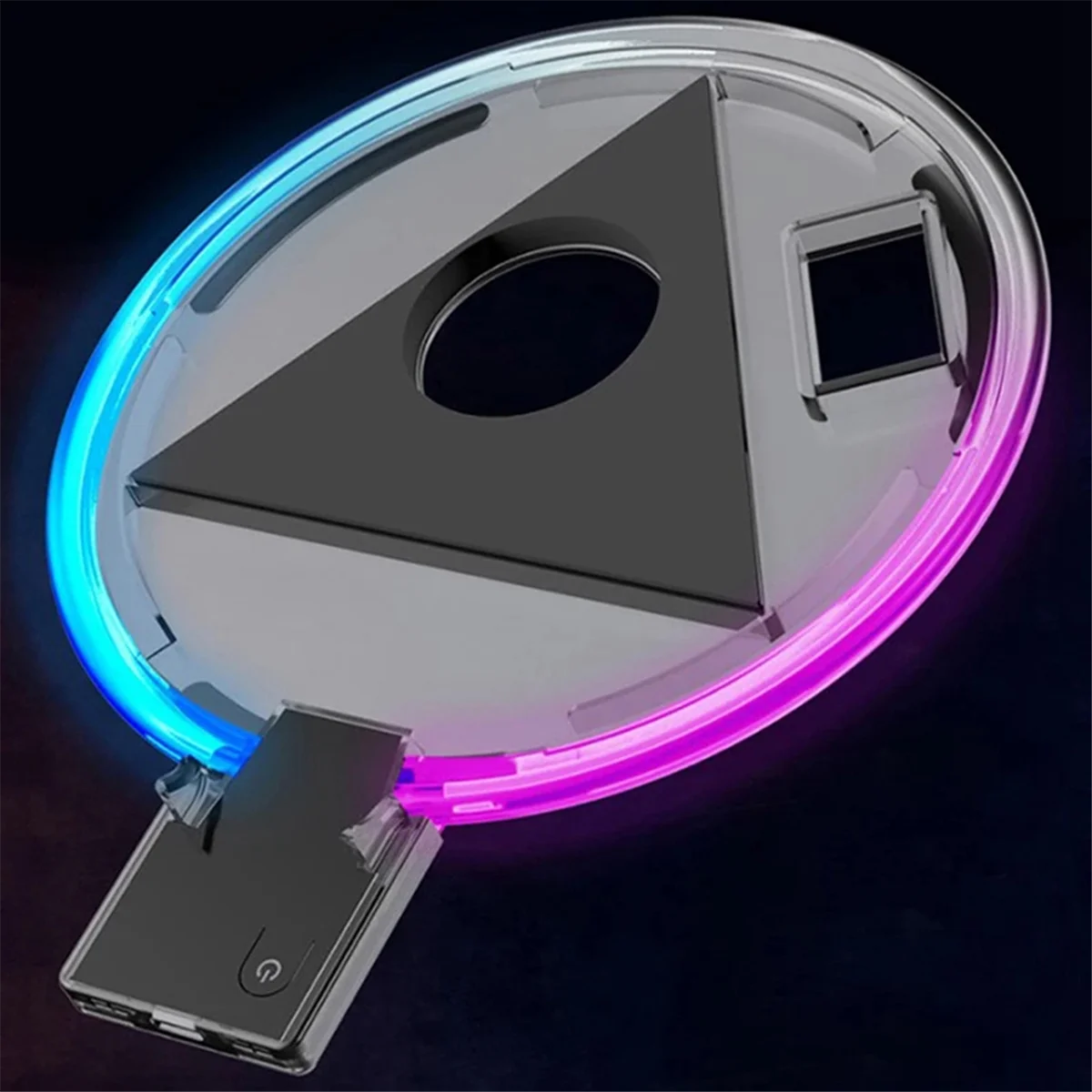 調整可能な RGB ベース LED 雰囲気ライトスタンド垂直水平ステーションホルダーコンソールライトストリップ用