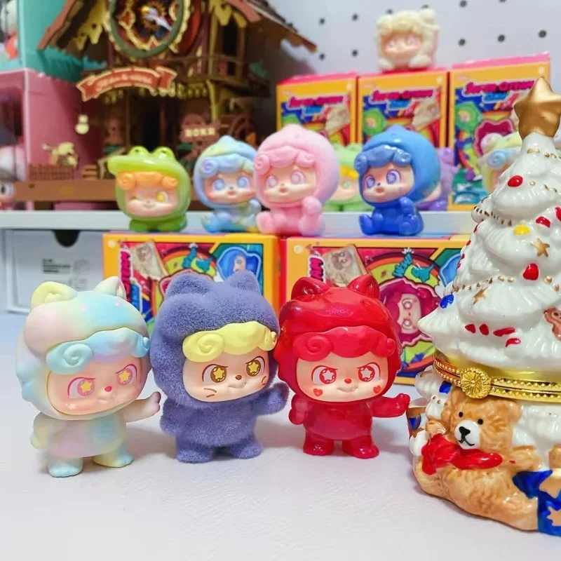 

Новая оригинальная в наличии Q.Kid Super Q.Team Mini Series слепая коробка милая коллекция зерна настольные украшения подарки на день рождения для девочек
