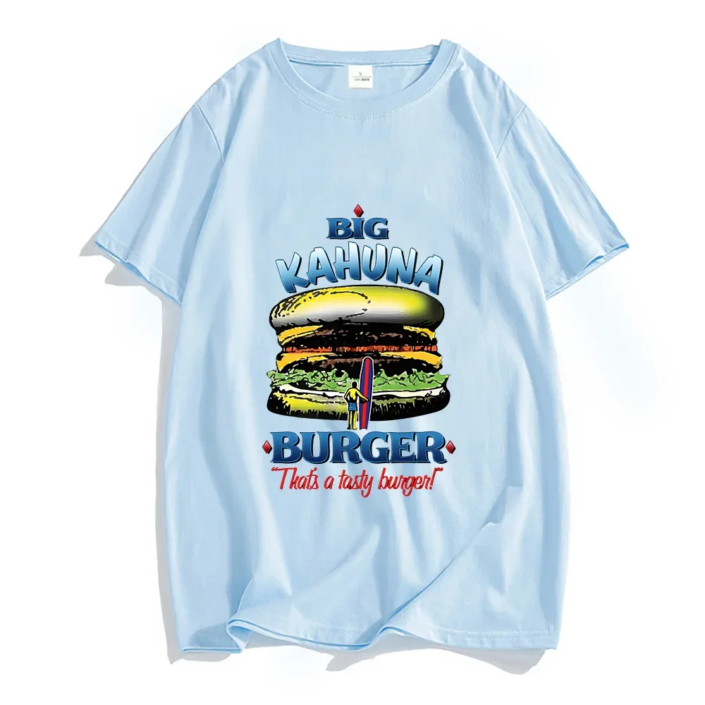 The Big Kahuna Burger Figure Silhouette T-shirts 100% Cotton Female Unisex Originality Tees Casual Summer Short Sleeve TShirts