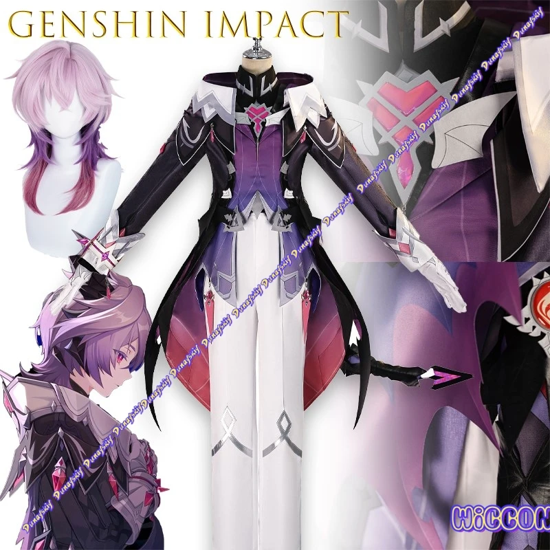 

Genshin Impact Durin Косплей Костюм Аниме Игровой Персонаж Наряд с Металлическими Аксессуарами Хэллоуин Вечерние для Женщин Девочек