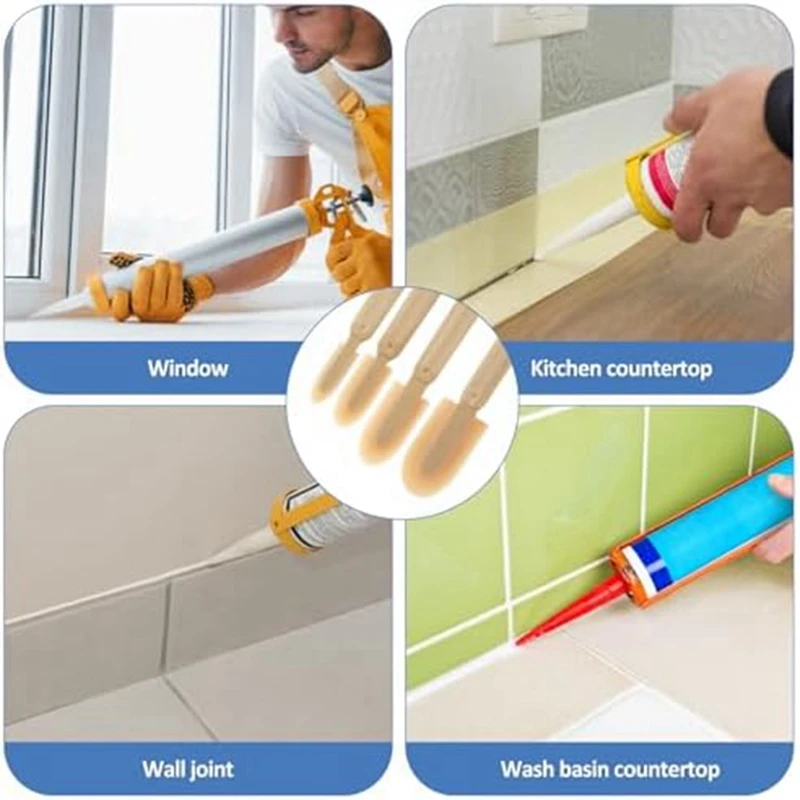 8 قطعة مجموعة أدوات السد المطاطية عدة قابلة لإعادة الاستخدام السد التشطيب أداة ملعقة مفرشة تنعيم مجموعة أدوات للمطبخ الطوب