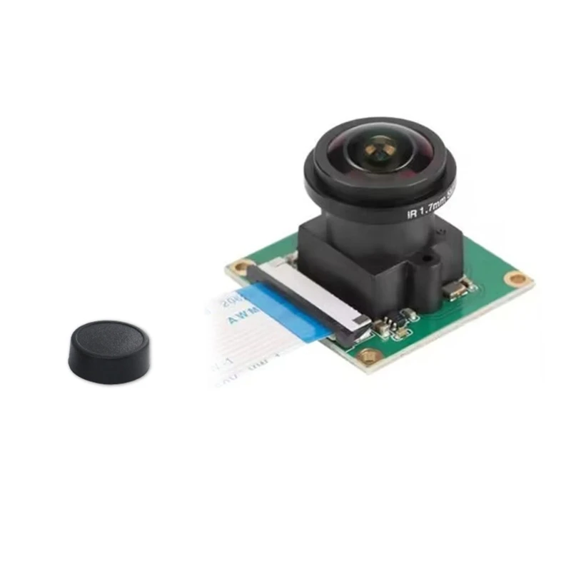 896F 175° Camera Module Wide Field of View, 5 Million Pixels 1080p OV5647 Adjustable Wide Fish-Eye Camera