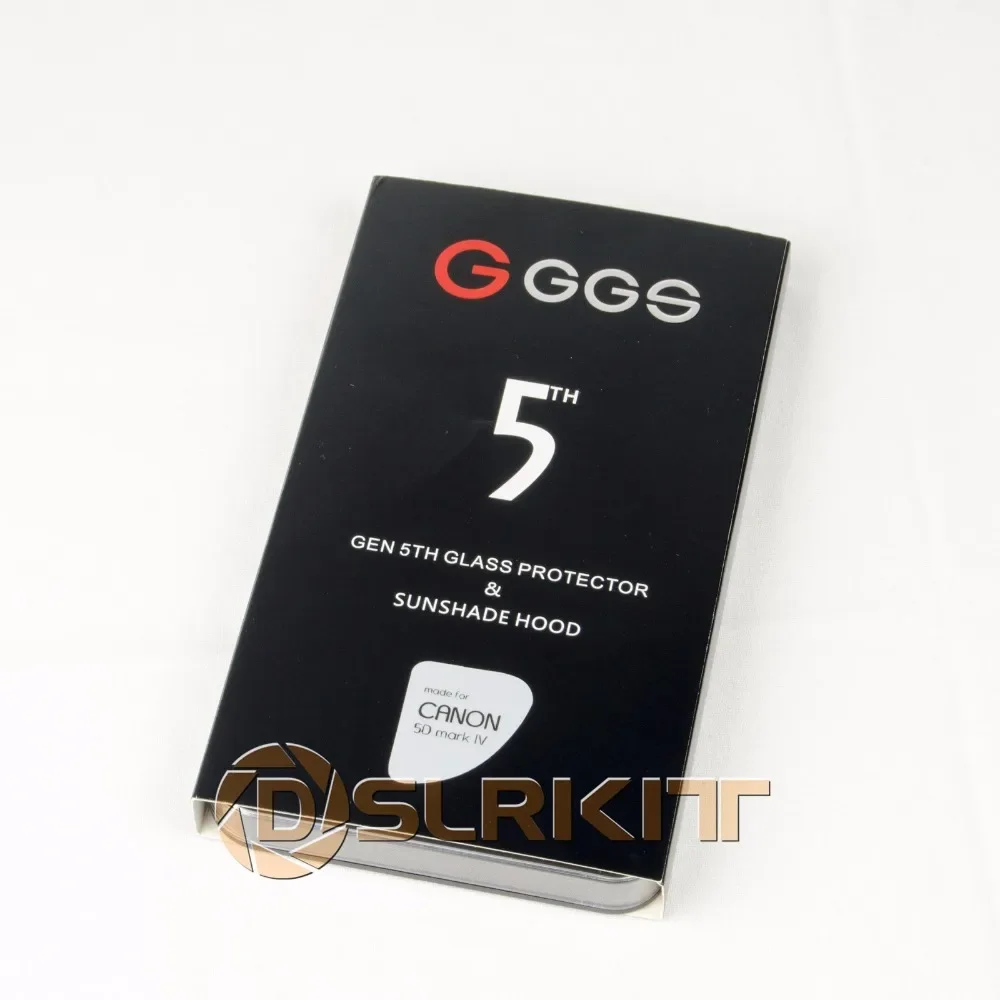 

GGS 5th Glass LCD Screen Protector and Sunshade Hood for Canon 5D Mark IV
