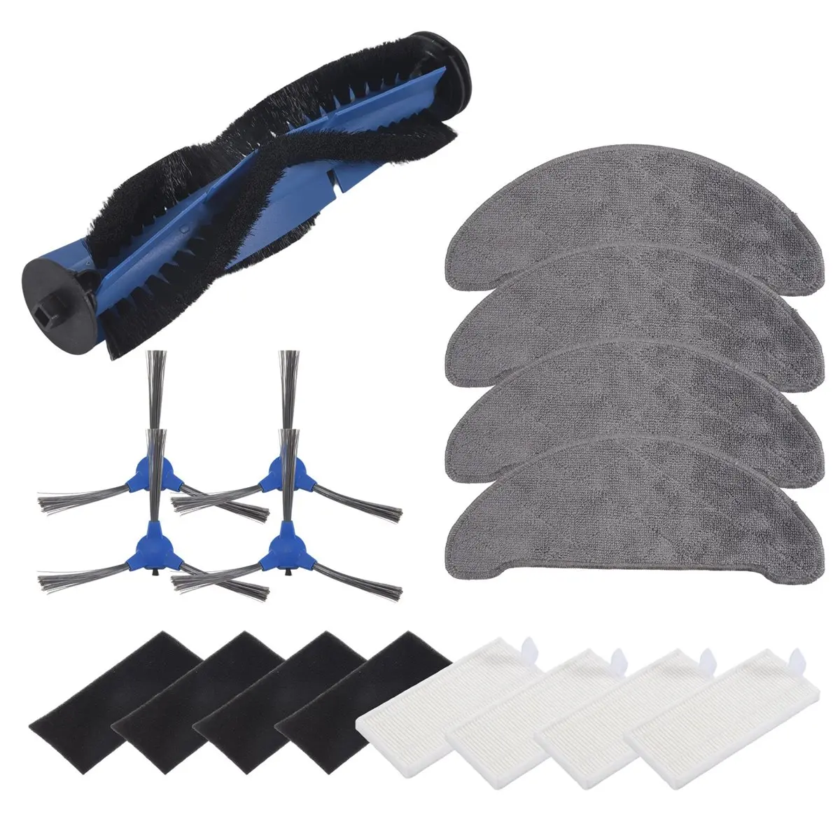 #18R For Lydsto G1 / Coredy / Polaris Robot Vaccum Cleaner Replacements,Sweeper accessories,(Plastic)
