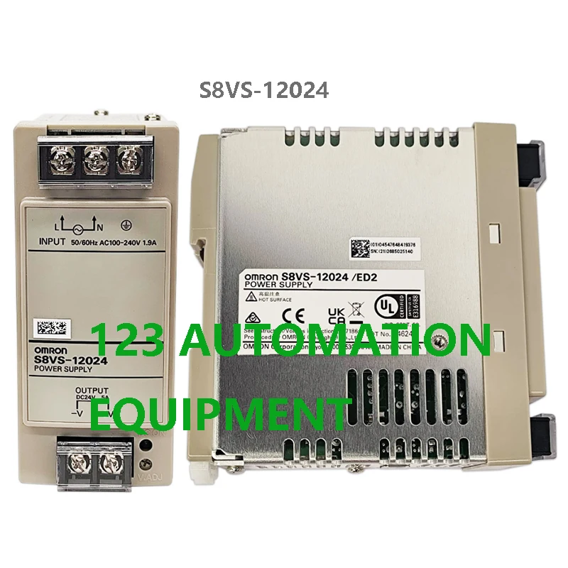 Authentic New Omron S8VS-12024 S8VS-12024A S8VS-12024AP Power Supply 24V 120W