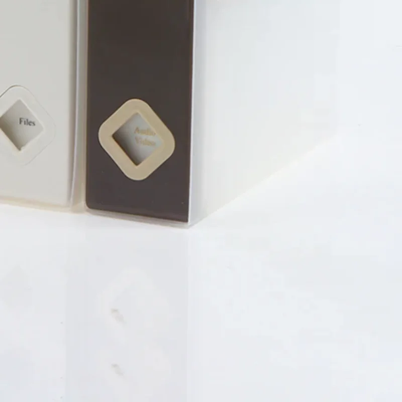 1PC CD Case 24 CD Capacity Storage Box For Bedroom Car Special CD Package CD Finishing Box Bedroom Car CD Case