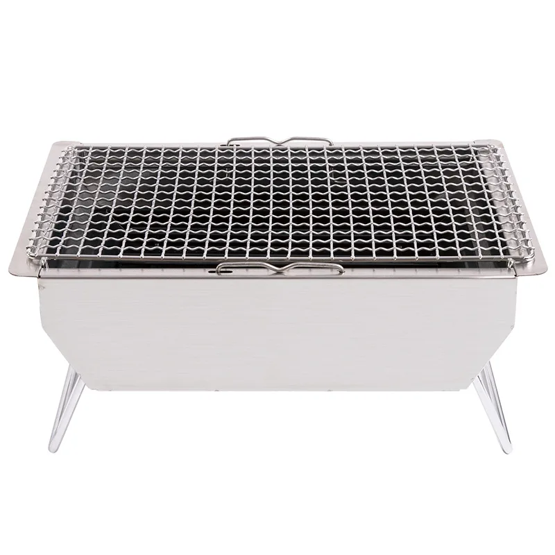 

Outdoor cookout one-unit barbecue grill 304 stainless steel portable
