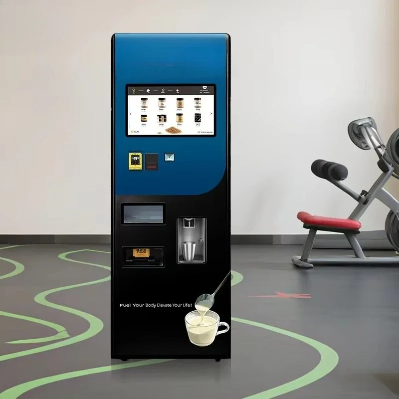 آلة بيع بروتوين اهتزاز البروتين في صالة الألعاب الرياضية عالية الجودة بسعر 24 ساعة #5