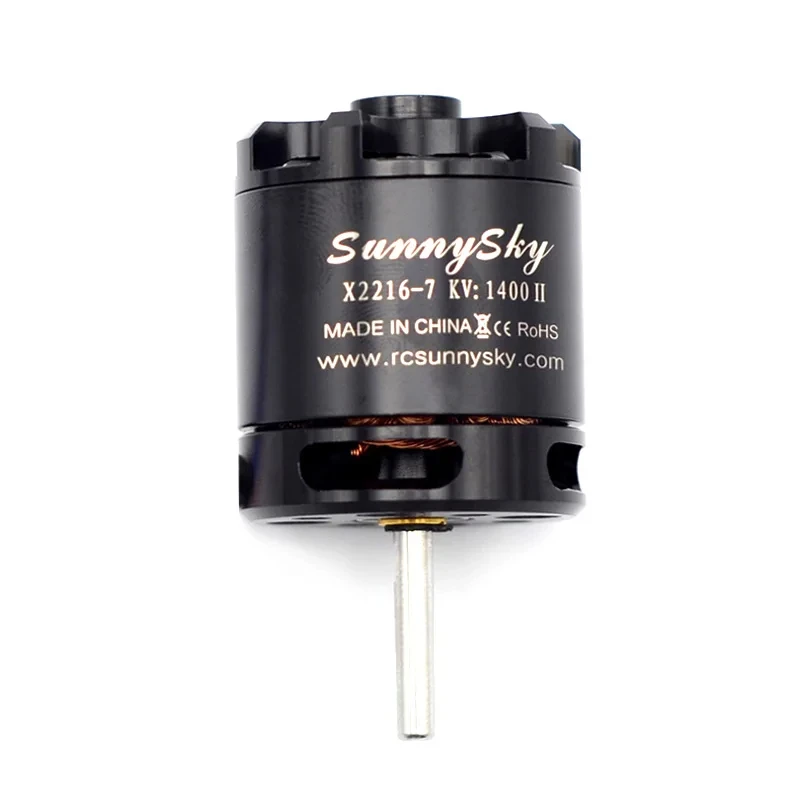 SunnySky X2216 2216 880KV 1100KV 1250KV 1400KV 1800KV 2400KV II Outrunner Brushless Motor Long Shaft For RC Models 3D Airplane