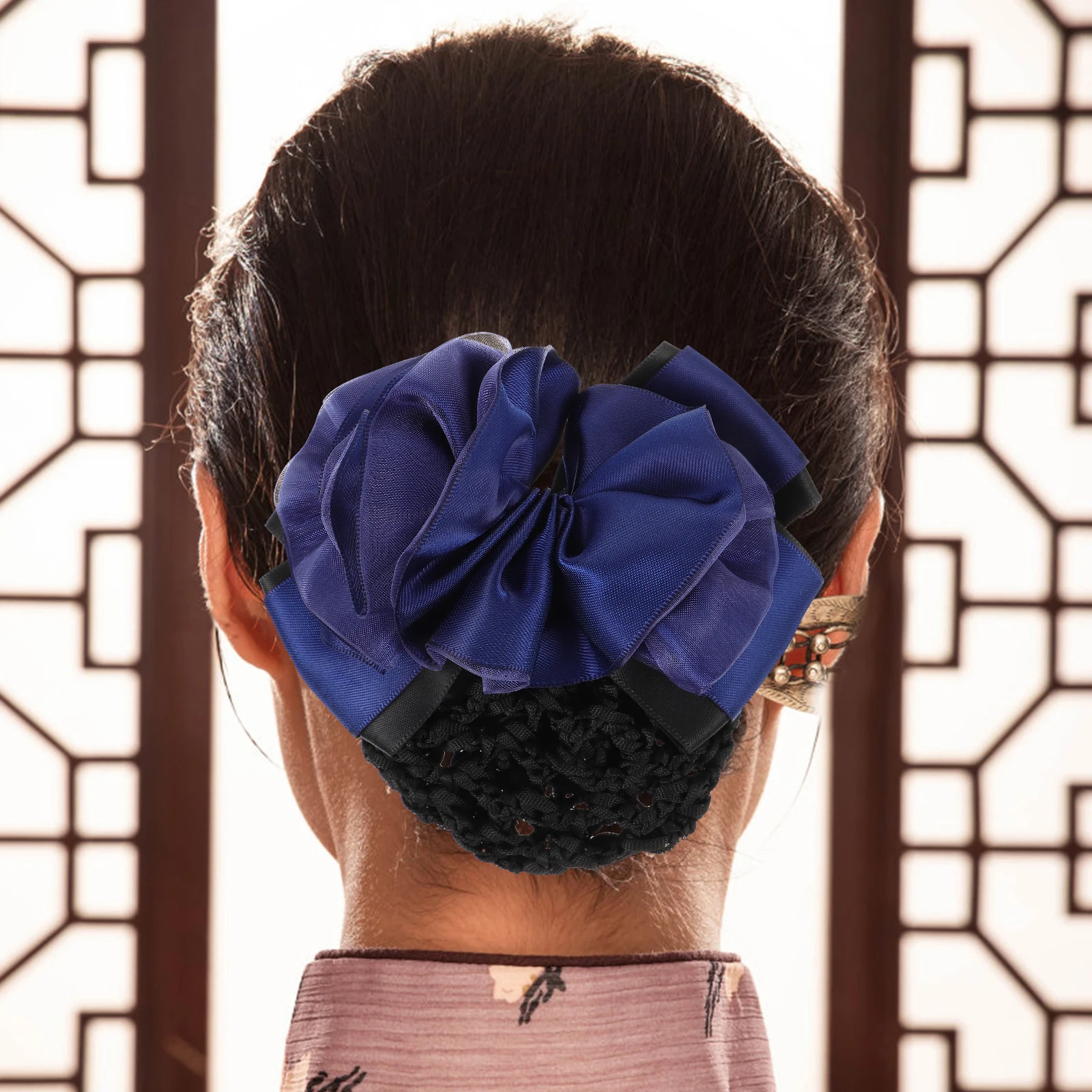 

Women Hair Bun Net Clip Durable Lightweight Hair Cover for Work Nurses Flight Attending Waitresses Bun Hairnet
