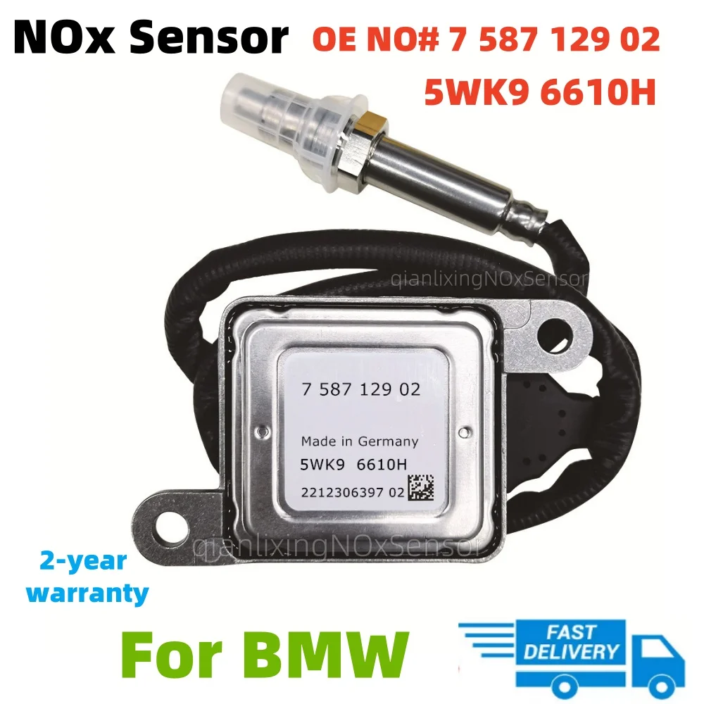 758712902 5WK96610H Original New Nitrogen Oxide Sensor Nox Sensor for 12V BMW 3 5 6 Series E93 335i