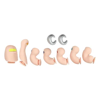 크록스 나막신 버블 슬라이드 샌들용 3D 발가락 부적, 어린이 및 성인용 재미있는 신발 부적 장식, 7 개