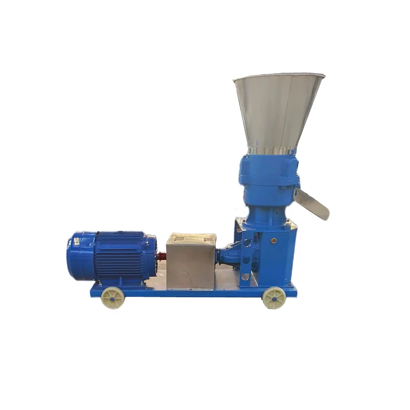 

380v Small Wood Pelletizer Press Machine 500-600kg Household Wood Pellet Feed Processing Machine New For Pig Cattle Sheep