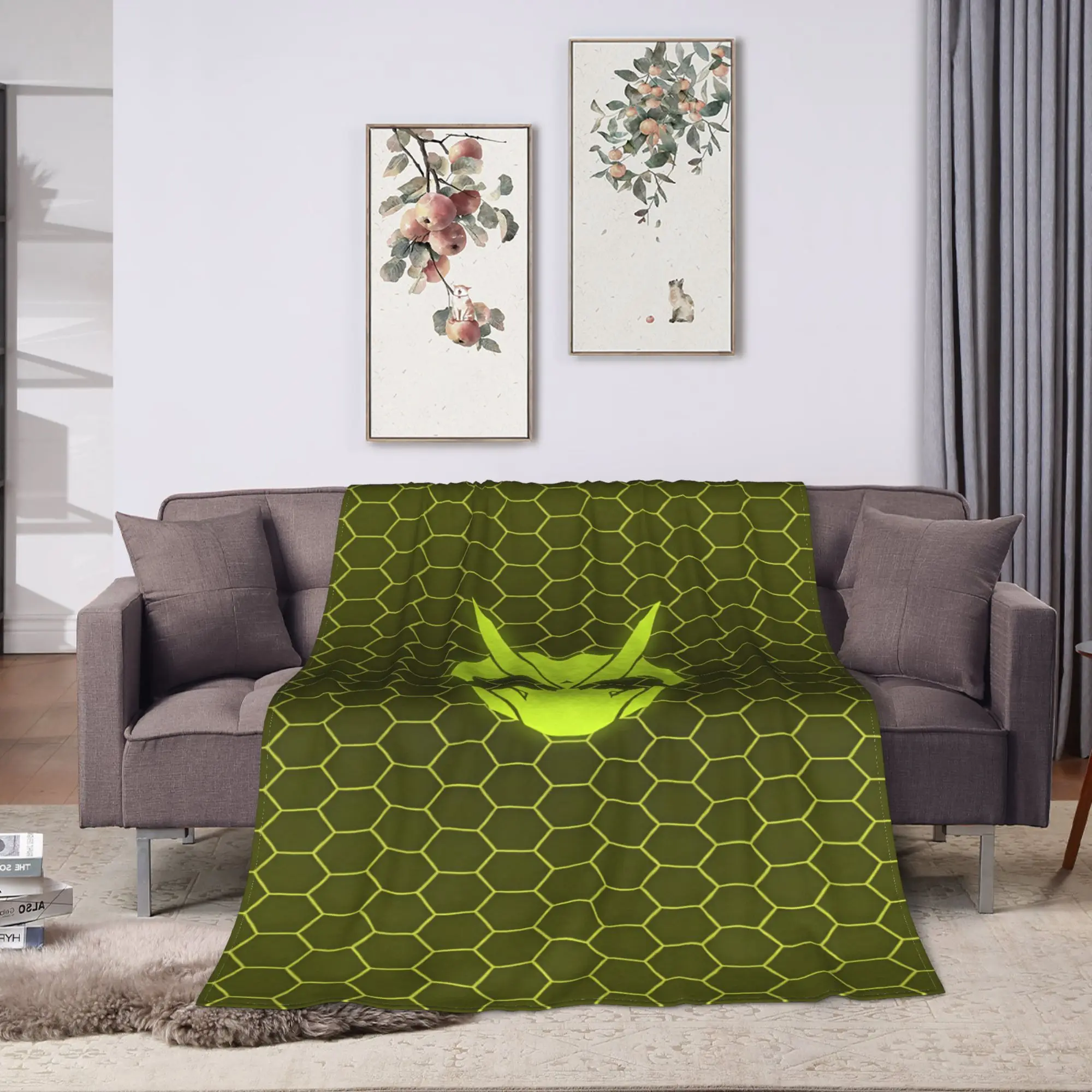 Kamen Riders Super Soft Blanket  Boy Girl Plush Throw Blanket Aesthetic Outdoor Flannel Bedspread Sofa Bed Cover