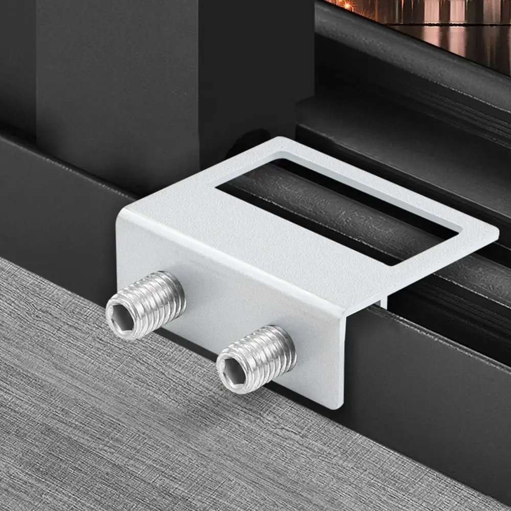 Sliding Security Window Locks Durable Adjustable Aluminum Alloy Window Lock Stopper Safety Sliding Door Clips Window