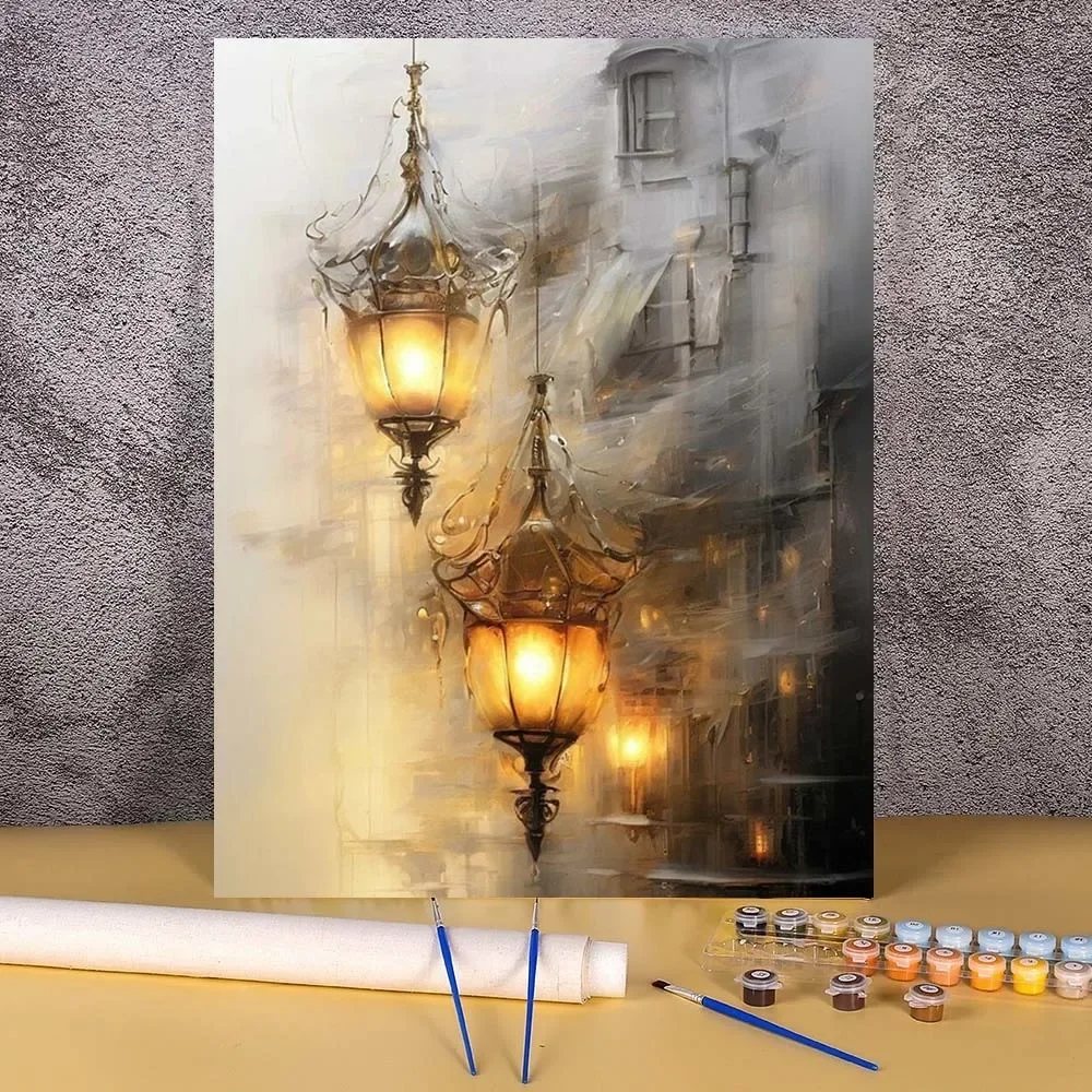 Vintage Lantern Pai… - image