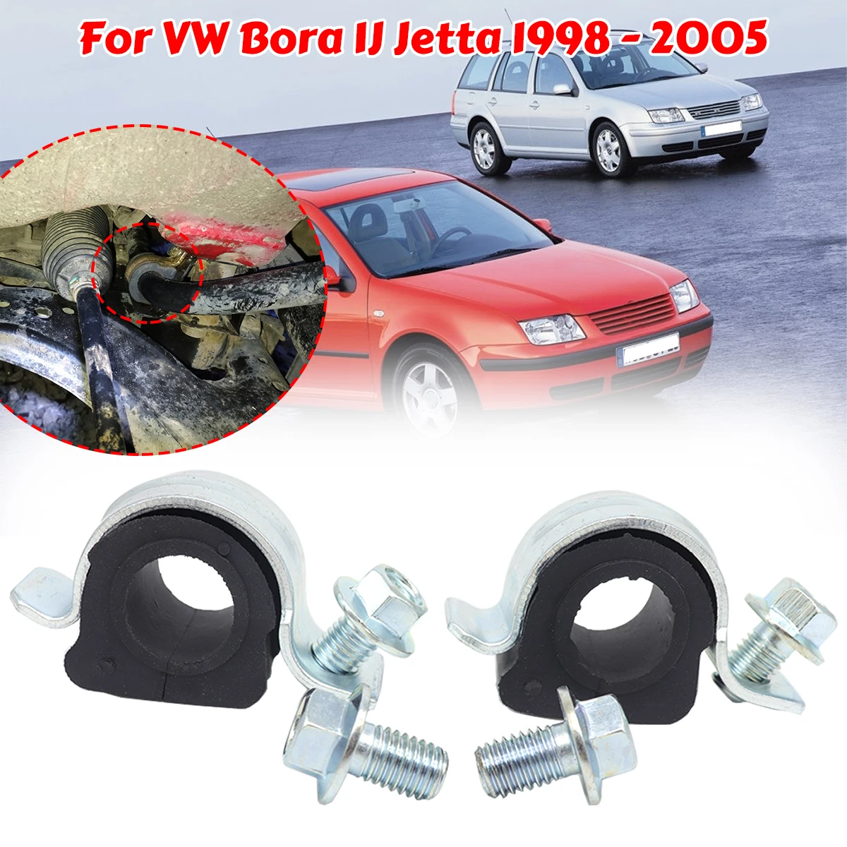 

Для VW Bora 1J Jetta стабилизатор передней оси стабилизатор поперечной устойчивости 21 мм втулка зажим болт кронштейн винт комплект 1J 0411314 Т 98-2000 2003 2004 2005